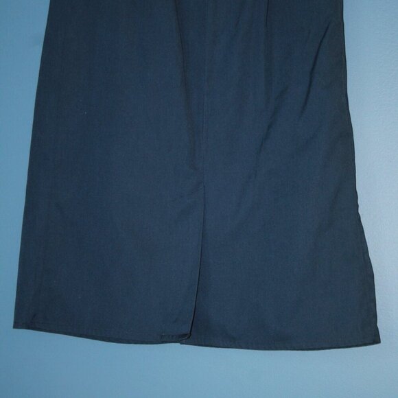 Orvis Navy Blue Women's Skirt Modest Made in the USA Size 14 - Picture 13 of 16